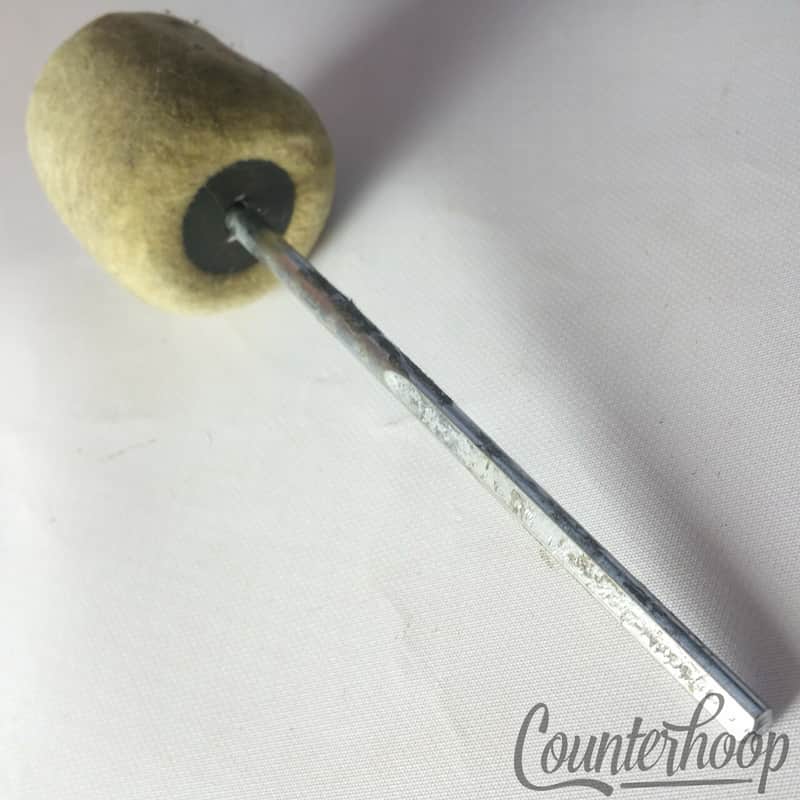 Slingerland Bass Drum Pedal Beater Chrome Rod Felt Head USA Vintage 60s image 1
