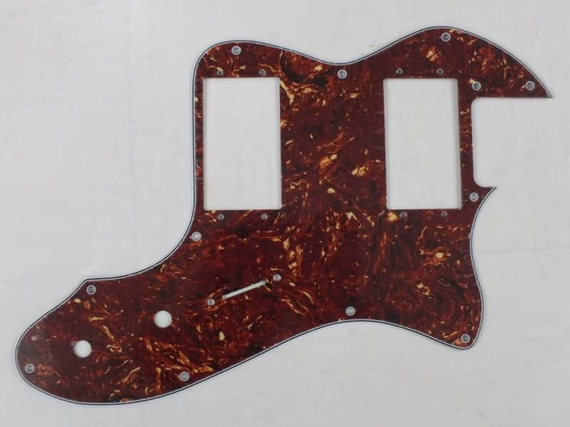 2024 Guitars Electric Ltd Telecaster Thinline Red Brown Tortoi...