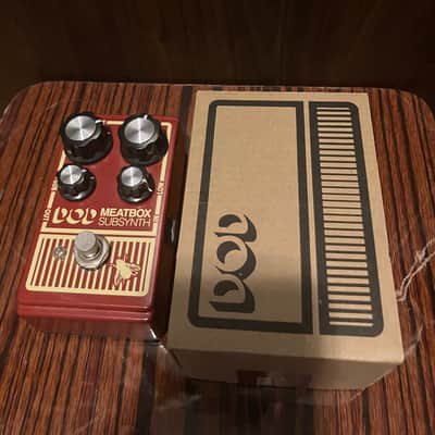 DOD Meatbox Sub Synth Reissue 2010s - Red image 4