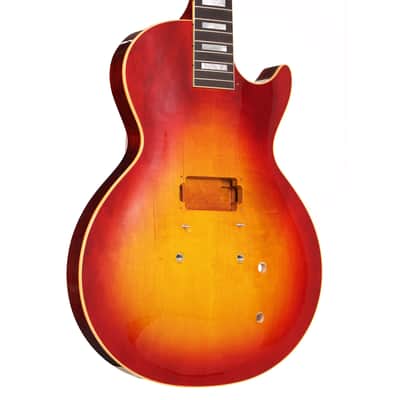 Gibson Custom Shop 1958 Les Paul Made 2 Measure VOS Factory Burst Single Pickup Ebony Fretboard As-Is Headstock Repair image 1
