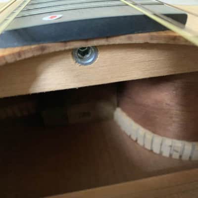 40 Inch Folk Acoustic Guitar, Red Pine Top Body, Mahogany Neck, Rosewood Fingerboard image 18