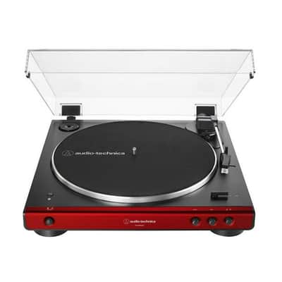 Audio-Technica AT-LP60XBT Bluetooth Fully Automatic Stereo Turntable (Red) image 1