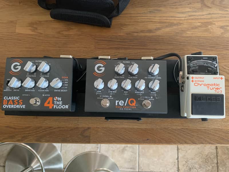 Genzler Amplification Custom pedal board 2025 - Black/silver image 1