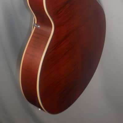 D'Angelico Premier EXL-1 Satin Walnut Hollowbody Archtop Electric with gig bag DAPEXL1SWLT image 8