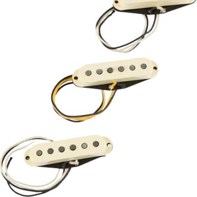 Fender Eric Johnson Signature Stratocaster Single Coil Pickup Set, White image 6