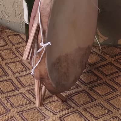 Nigerian clay-based frame drum (sakara) image 3