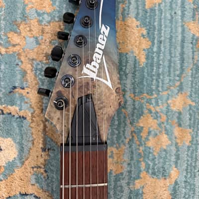 Ibanez RGD7521PB-DSF Standard 2021 - Present - Deep Seafloor Fade Flat image 16