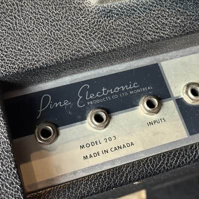 Pine Electronics Paul Model 203 (Chassis 801) Vintage Tube Guitar Amplifier Combo image 3