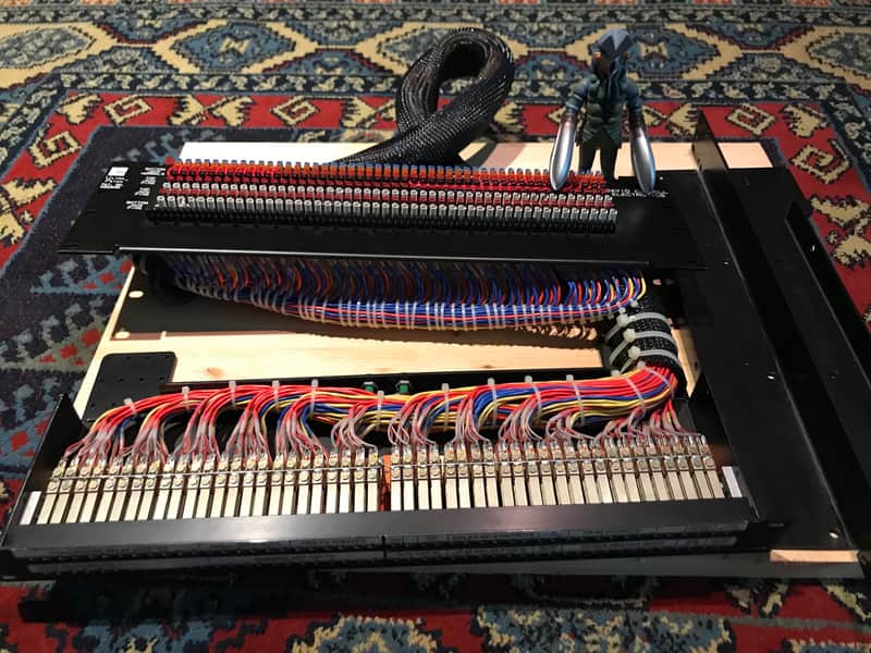 96 Bantam TT Patchbay wired to ADC Ultrapatch + additional harness image 1