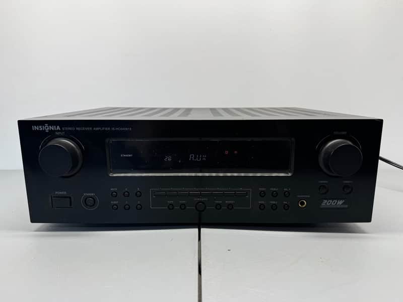 Insignia IS-HC040918 Receiver HiFi Stereo Vintage 2 Channel Radio AM/FM Audio image 1
