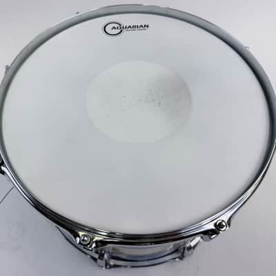 Ludwig 1960s 10x14" Snare Drum, 8-Lug Keystone Badge 1960s - Blue / Silver Sparkle image 6