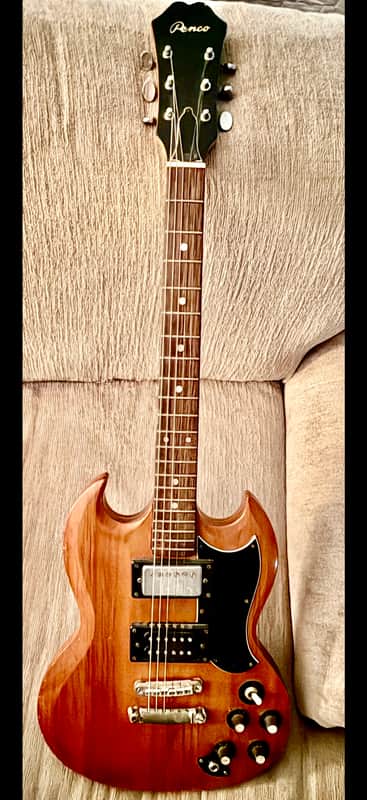 Penco SG 1976 - Solid Maple Wood. EVH ALTINO 2 installed - Good