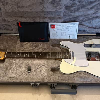 Fender American Ultra Telecaster Arctic Pearl image 7