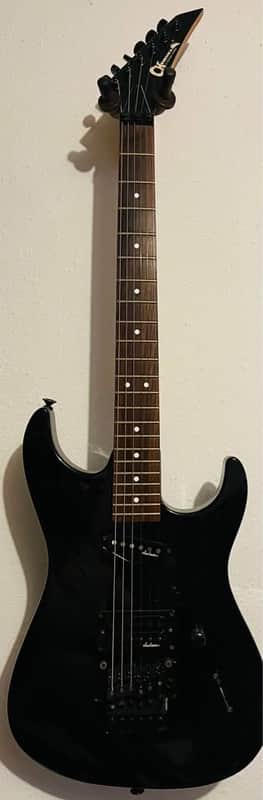 Vintage Charvel DK-060-SH Dinky 1991 Made In Japan Black + Original Hard Case image 1