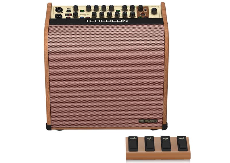 TC Helicon Harmony V60 2-Channel 60-Watt 1x8" Acoustic Guitar Combo image 2