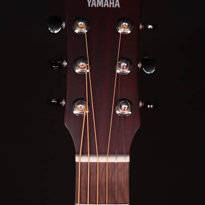 Yamaha CSF1M Parlor Size Acoustic Electric, Crimson Red Burst image 9