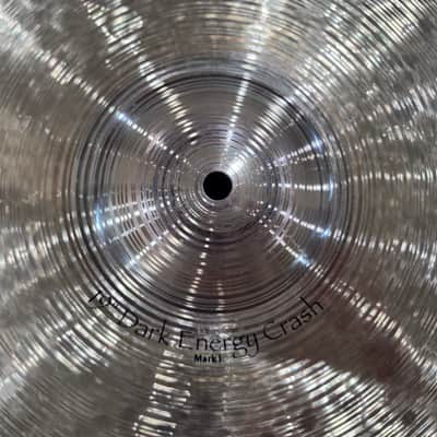 Paiste 19" Signature Dark Energy Mark I Crash Cymbal (Near Mint!) image 7