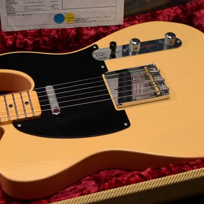Fender CUSTOM SHOP 1952 Telecaster LCC 2022 - Nocaster Blonde image 6