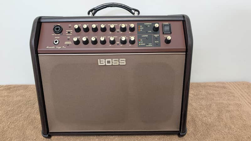Boss Acoustic Singer Pro Acoustic Amplifier / Super Clean / Works Perfectly image 1