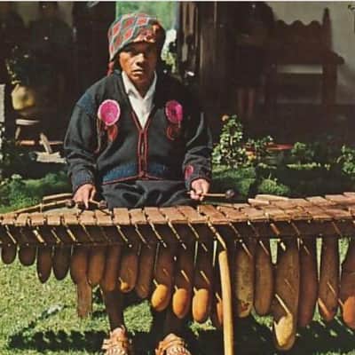 Antique Gourd Marimba 1800’s - Wood image 3