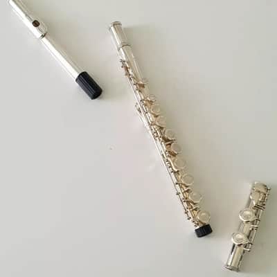 Chase Flute In C - Silver Nickel & Hard Case Beginner Outfit with Flute DVD-- image 5