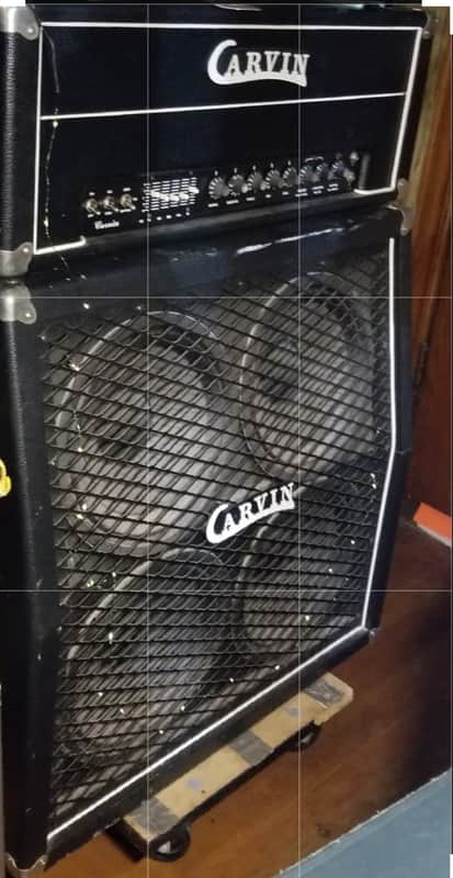 Carvin X100B 1990ish - Black Tolex