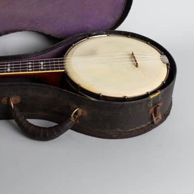 Gibson  UB-2 Banjo Ukulele,  c. 1932, original black chipboard case. image 12