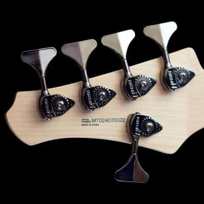 Kingston Z5 Ebonol Fretless - V2  - Natural Gloss image 7