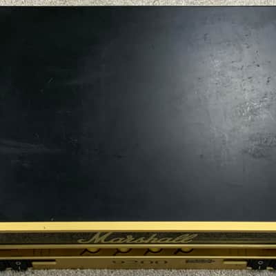 Marshall 9200 100/100 Dual Monoblock Rack Power Amp - New 5881 Tubes - Gold image 2