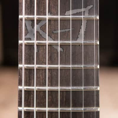 Ibanez K7YIN James "Munky" Shaffer Signature 7-String Electric Guitar - Matte Black with Gig Bag image 5