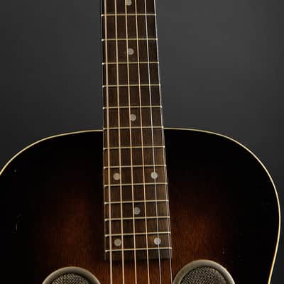 1930s Dobro Model 37 Square Neck Sunburst image 7