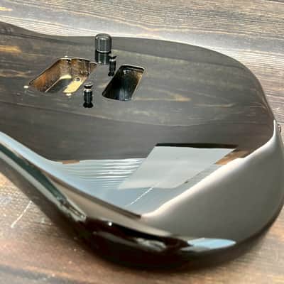 80s KRAMER JK1000 Body Alder Black 1H w/Plate Made in Japan image 8