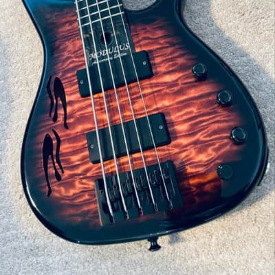 Modulus Q5 25th anniversary 5 string 2007 - Gloss image 4