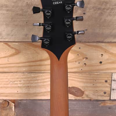 EVH SA-126 Special Semi-Hollow Electric Guitar Stealth Black w/  Case image 7