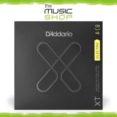 D'Addario XT 9-46 Super Light Top/Reg Btm Coated Electric Guitar Strings XTE0946 image 1