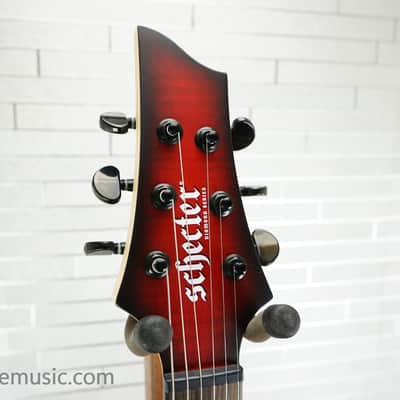 Schecter Sunset 6 Extreme - Scarlet Burst image 16