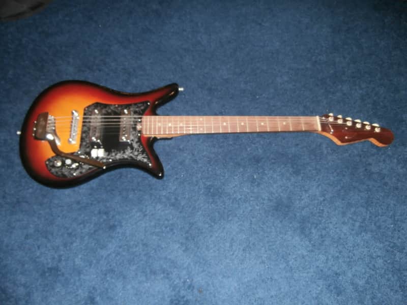 Vintage 1960's Teisco Del Ray ET-200 Tulip Electric Guitar! MIJ Japan! image 1