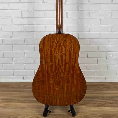 Martin Custom Shop 18 Style 12-Fret Dreadnought in Figured Beeswing Mahogany 2025 - Natural image 2