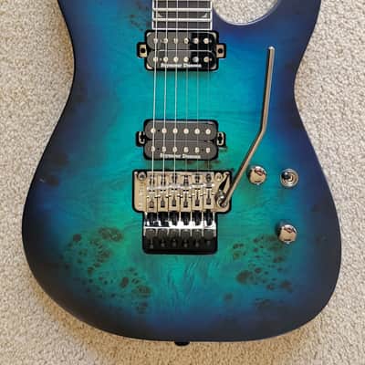 Ibanez S Series S770PB Electric Guitar - Poplar Burl Natural Flat