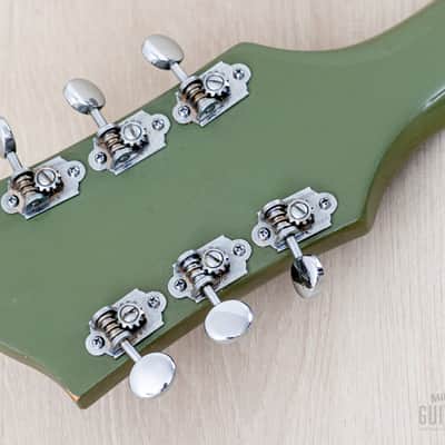 1958 Gretsch 6125 Single Anniversary Smoke Green w/ Trestle Bracing, PAF FilterTron, Tone Twister Vibrato & Case image 5