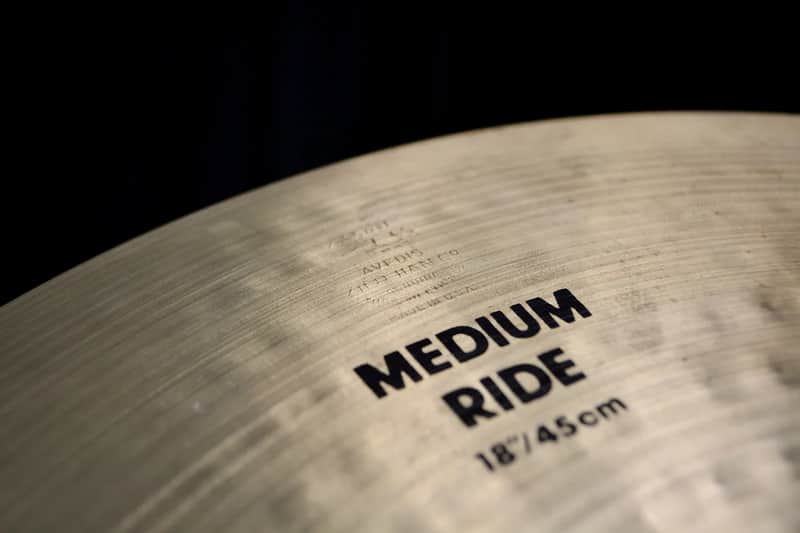 Zildjian 18" A Series Medium Ride Cymbal 1982 - 2005 image 3