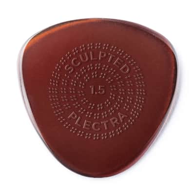 Dunlop 514P1.5 Primetone® Semi Round Guitar Picks -- Three Picks image 4