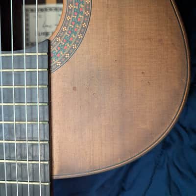 Simon Marty Handmade classical guitar 2001 - French polish image 11