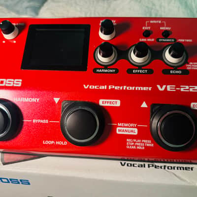 Boss VE-22 Vocal Performer 2024 - Present - Red image 1