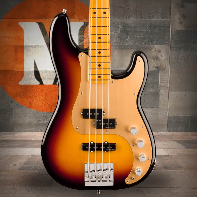 Fender American Ultra II Precision Bass Maple Fingerboard - Ultraburst image 1