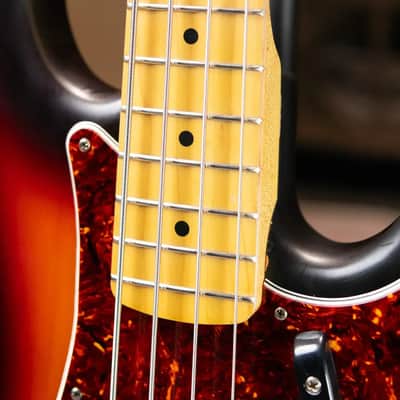 Nash PB-57 Electric Bass - 3-Tone Burst with Hardshell Case image 9