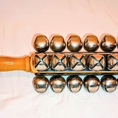 UNMARKED JINGLE BELLS WITH HANDLE -FREE SHIP TO C-USA! image 5