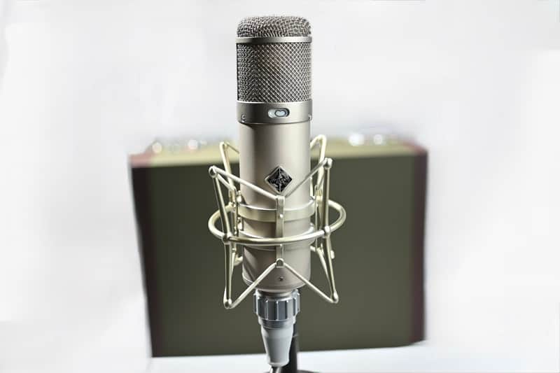 Vintage Neumann U47 Replica M7 Capsule Telefunken EF14 Tube + PSU & Shock Mount Boxed image 1