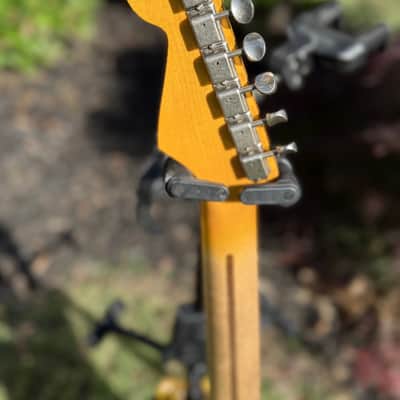 MJT Stratocaster Custom Relic Stratocaster-Style Guitar with Fred Stuart and Ron Ellis Pickups - MJT Swamp Ash Body, AllParts Neck image 8