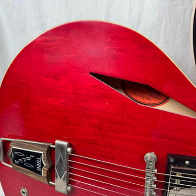 Gibson ARTLARDNH1 Limited Edition Trini Lopez ES-335 Semi-Hollowbody Guitar with Case - #68 of 250 2014 - Cherry image 4